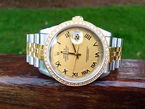 rolex 16233 oro|rolex 16233 diamond bezel.